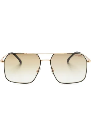 Carrera Polished pilot-frame sunglasses