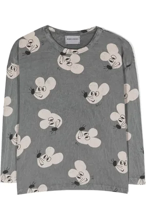Bobo Choses Cartoon-print organic-cotton T-shirt