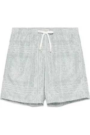 ELEVENTY Bandana-print shorts
