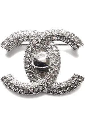 CHANEL 2022 CC Mark brooch