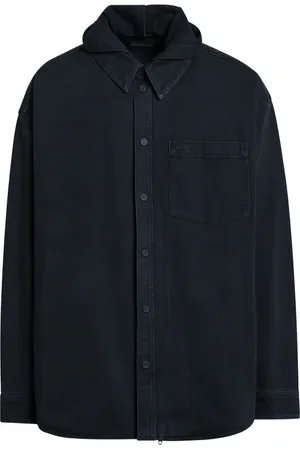 Balenciaga Buttoned hooded jacket