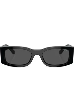vogue Logo-print rectangle-frame sunglasses