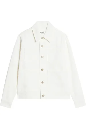 Ami Worker button-fastening jacket