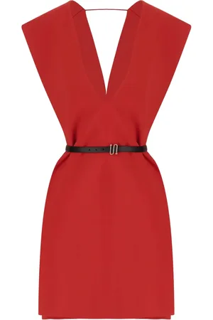 Sportmax V-neck mini dress