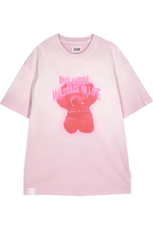 Izzue Teddy bear-print cotton T-shirt