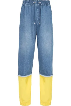 Balmain X Pokémon colour-block drawstring trousers