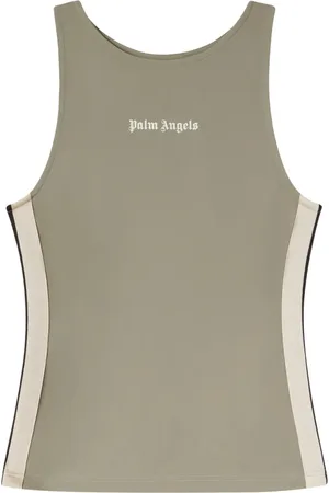 Palm Angels Logo-print tank top