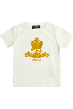 VERSACE Crest-logo T-shirt