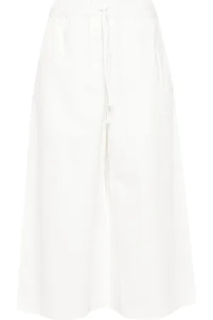 Loewe Wide-leg cropped trousers