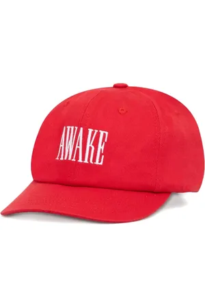 AWAKE NY Logo-embroidered cap