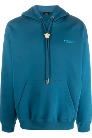 VERSACE La Medusa cotton hoodie