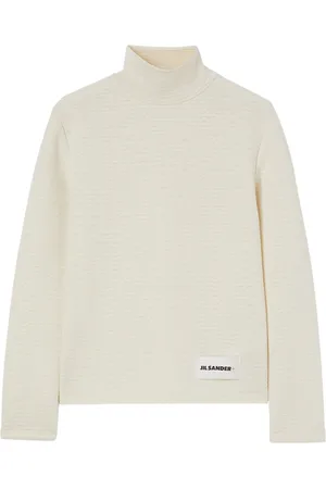 Jil Sander High-neck textured top