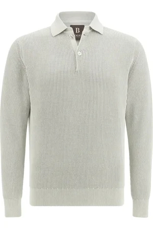Boggi Milano Organic cotton polo jumper