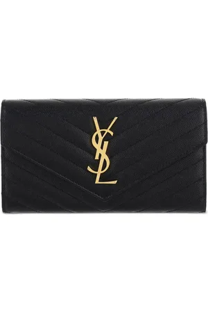 Saint Laurent Large Cassandre matelassé flap wallet