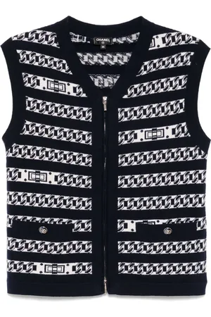 CHANEL 2017 zip-up vest
