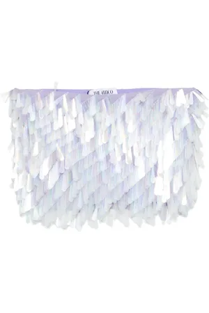 The Attico Opalescent mini skirt