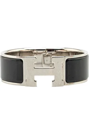 Hermès 20th Century Wide Enamel Clic Clac H Bracelet PM costume bracelet