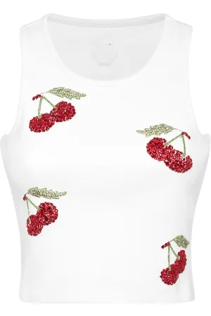 Philipp Plein Cherries tank top