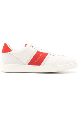 Salvatore Ferragamo Colourblock panelled sneakers