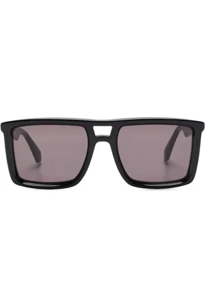 OFF-WHITE Logo-plaque sunglasses