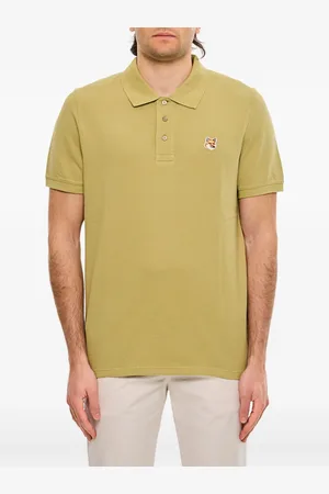 Maison Kitsuné Fox Head-patch polo shirt