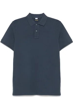 Aspesi Mineral-dyeing piqué polo shirt