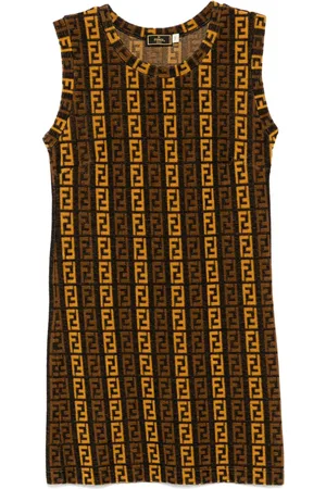 Fendi 1990-2000s sleeveless dress