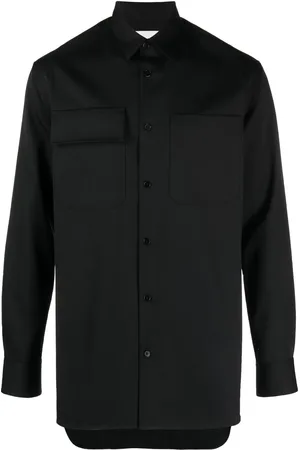 Jil Sander Long-sleeve wool shirt