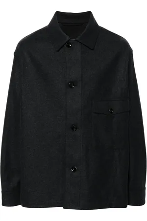 LEMAIRE Felted shirt jacket