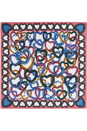 Bimba y Lola Heart-print scarf