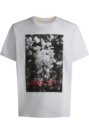 Bally Logo floral-print T-shirt