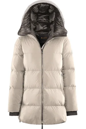MOORER Hooded puffer jacket