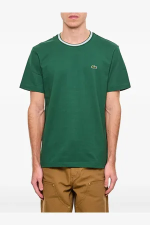 Lacoste Logo-embroidered T-shirt