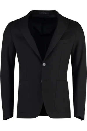TAGLIATORE Single-breasted cotton blazer