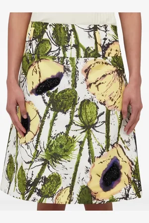WALES BONNER Petal mini skirt