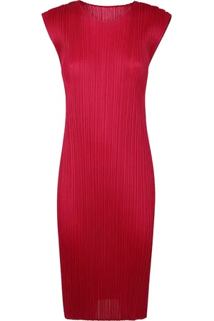 PLEATS PLEASE ISSEY MIYAKE Pliss??-effect midi dress