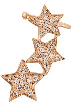 ALINKA STASIA Triple Star diamond left ear cuff