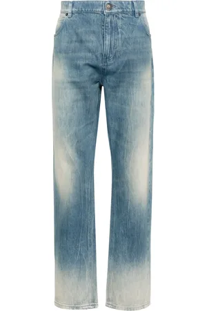 Balmain Mid-rise straight jeans