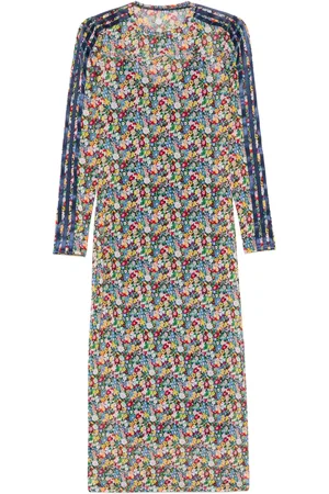 adidas X Liberty London mesh midi dress