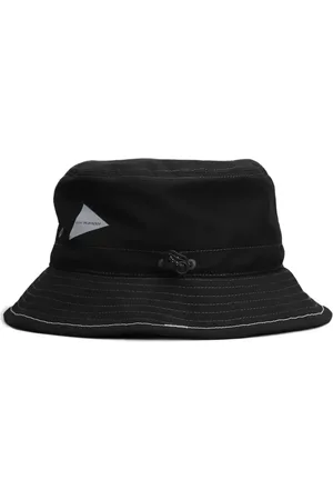 and wander Logo-print bucket hat