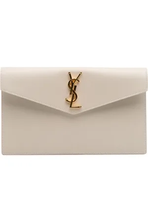 Saint Laurent 2023 Grain De Poudre Uptown Pouch clutch bag