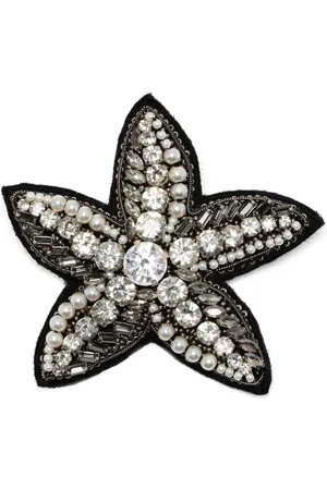 DICE KAYEK Crystal-embellished brooche