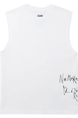 Izzue Graphic-print cotton vest