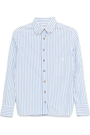 CHANEL 1990-2000s striped shirt
