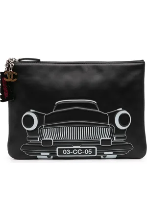 CHANEL 2016-2017 Medium Printed Lambskin La Habana O Case clutch bag