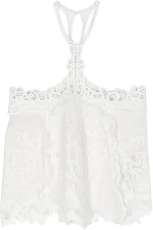 Isabel Marant Vannel broderie-anglaise tank top