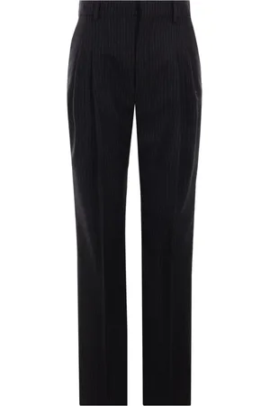 Saint Laurent Striped flared trousers