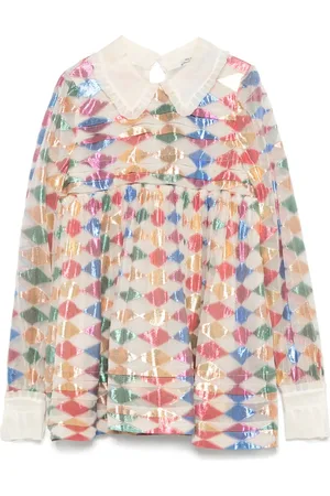 Miu Miu 2000s paneleld blouse