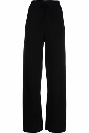 Alberta Ferretti Straight-leg knitted trousers