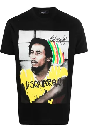 Dsquared2 Bob Marley cotton T-shirt